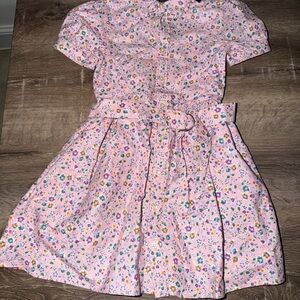 Polo by Ralph Lauren Pink Floral Kids Dress